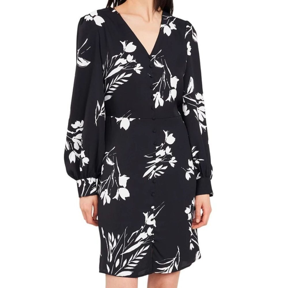 Vince Camuto Floral Wisps Dress - Picture 4 of 5